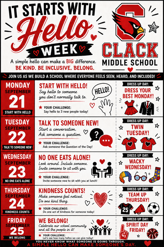 Hello Week Information