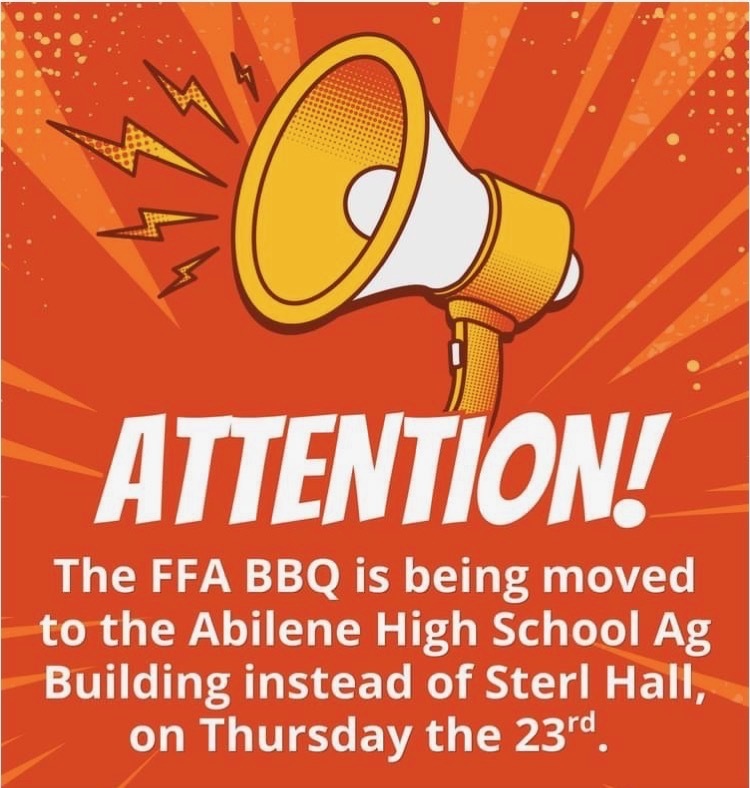 FFA BBQ Poster