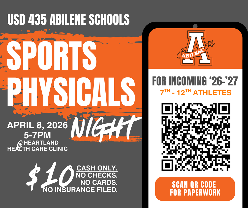 Sports Physical Night April 8, 2026