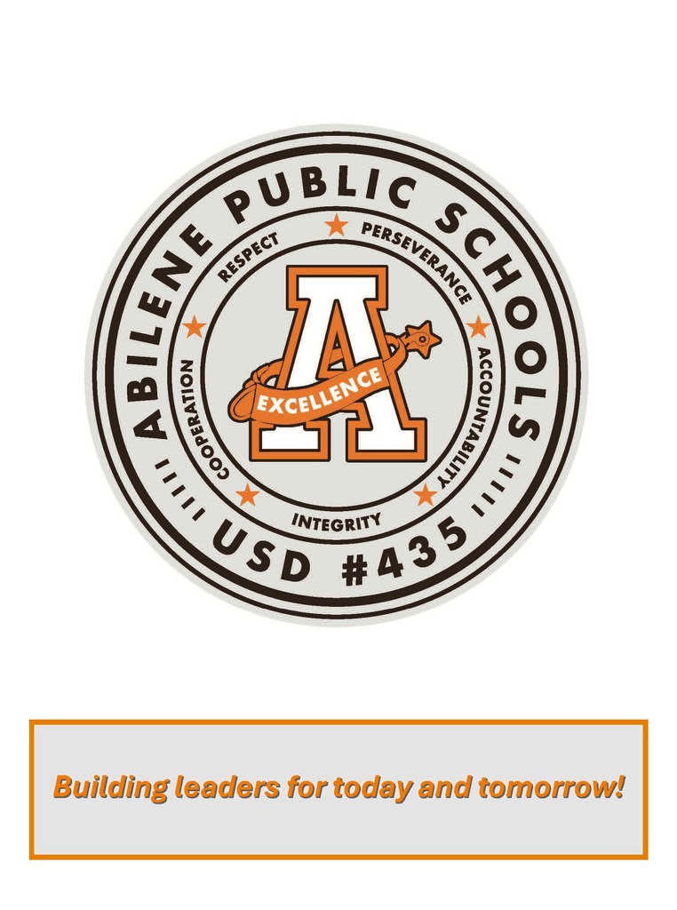 As we are building leaders for today and tomorrow 