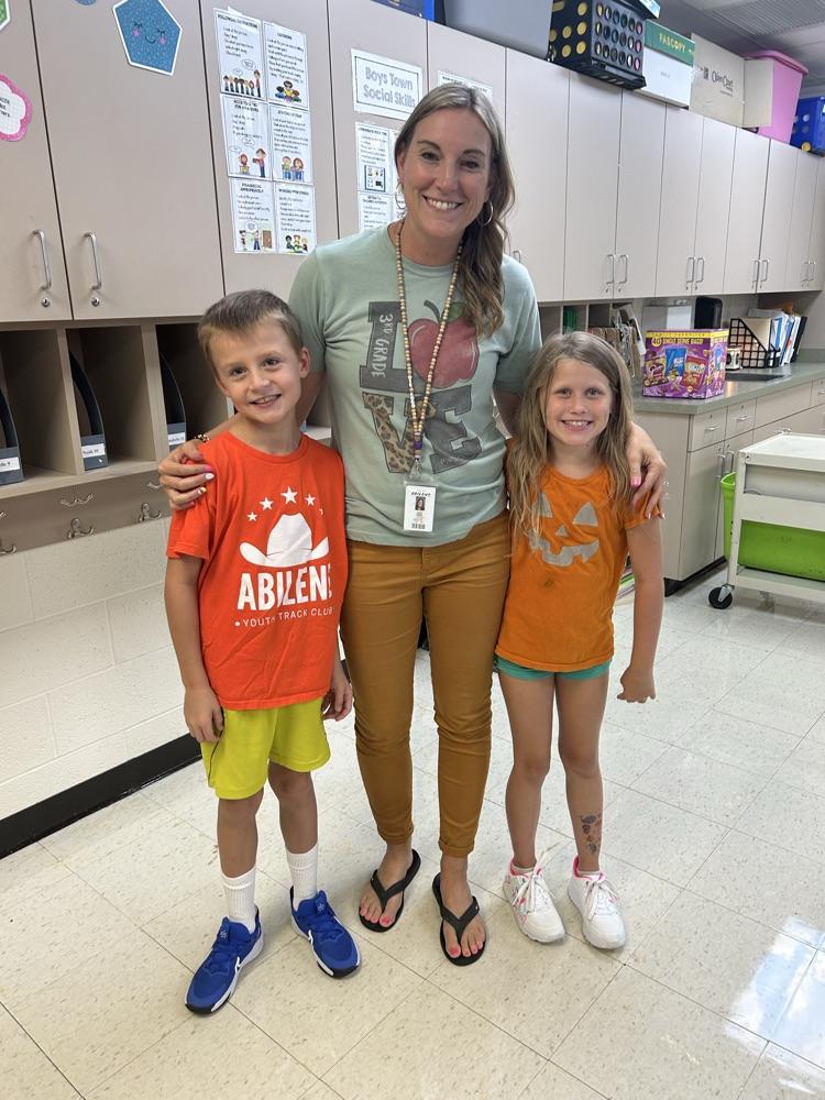 Mrs. Koch and students