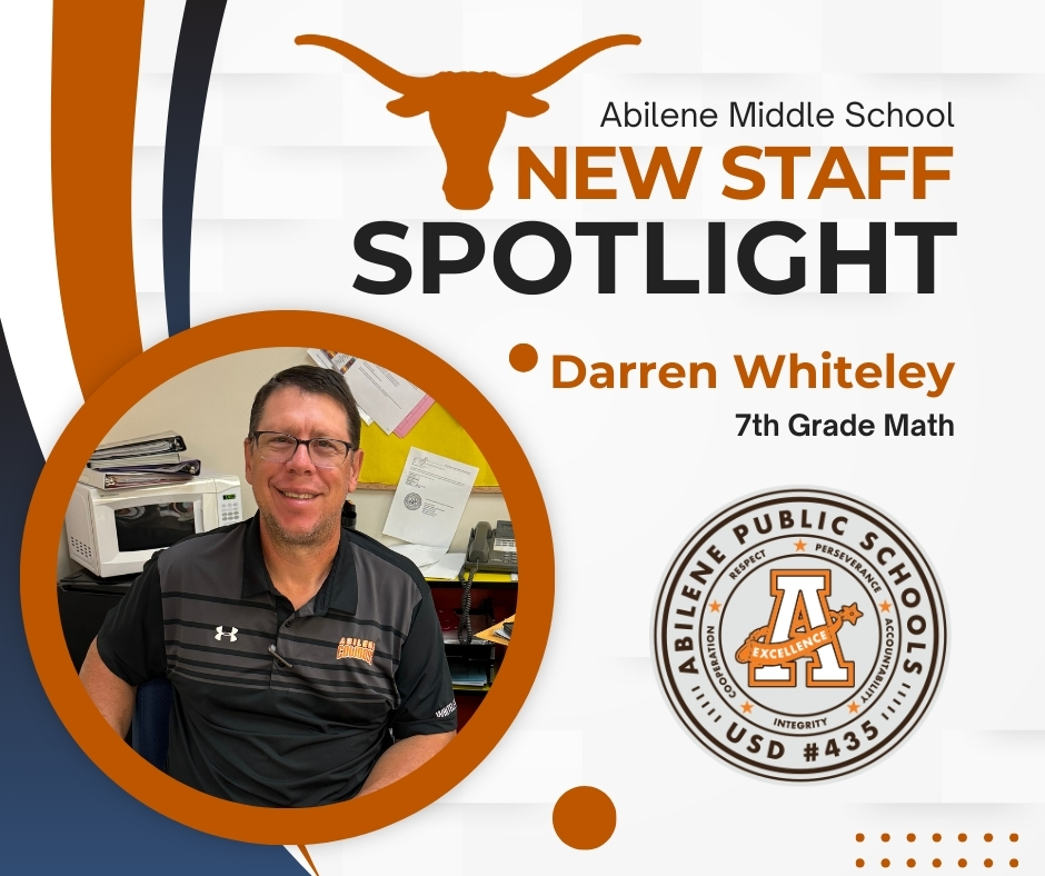New Staff Spotlight on Mr. Whiteley