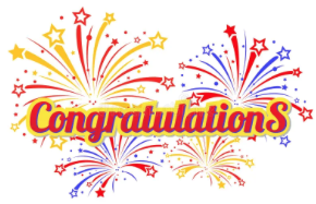 Congratulations