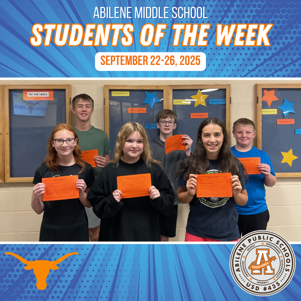 AMS Students of the Week for Sept. 22-26, 2025