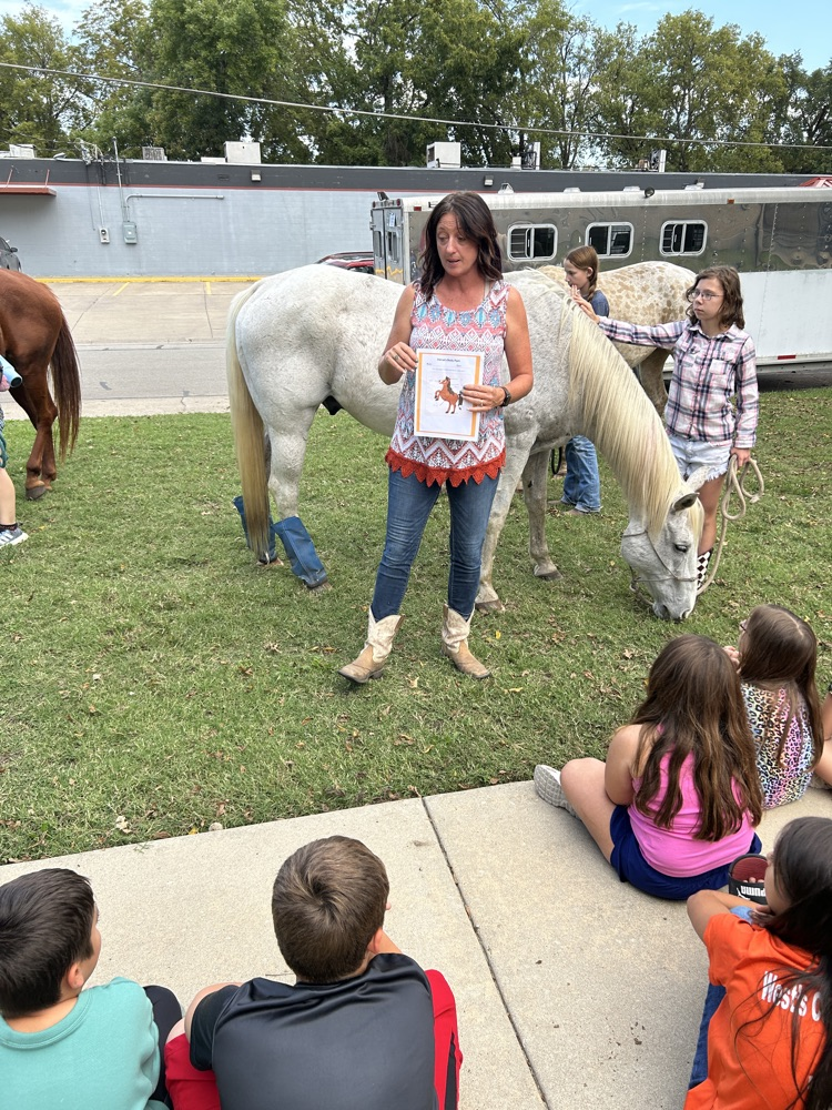 Painting horses