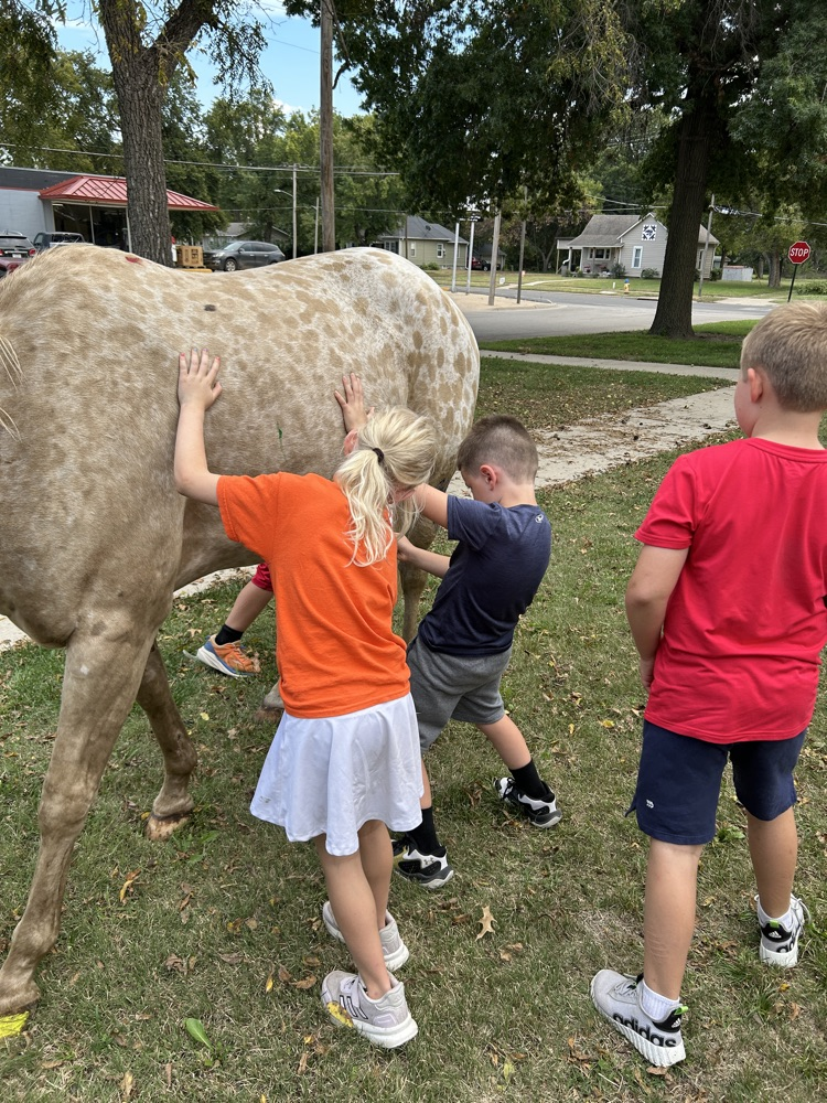 Painting horses
