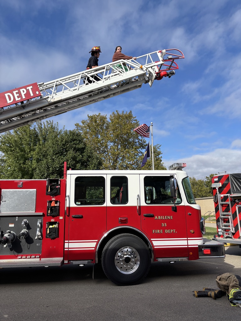 Ms. Mayberry on the ladder