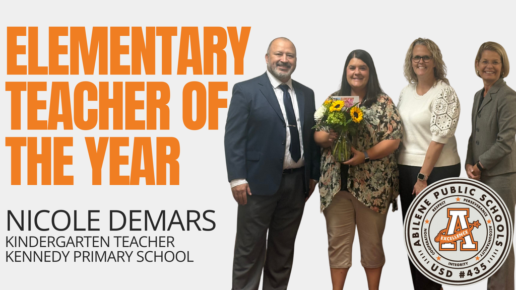 USD 435 Elementary Teacher of the Year – Nicole Demars