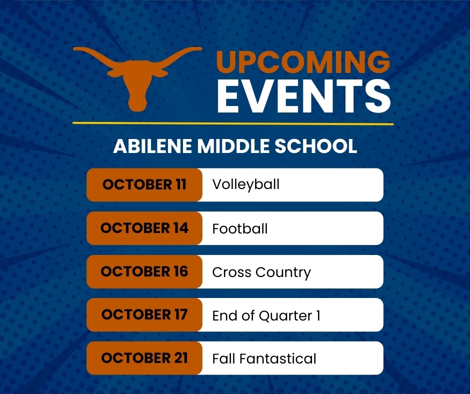 Upcoming events