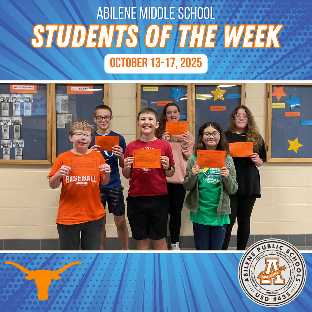 AMS Students of the Week for October 13, 2025