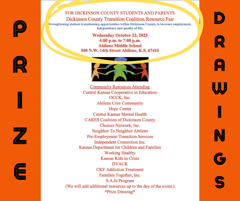 Advertisement for a family resource fair at AMS during P/T Conferences