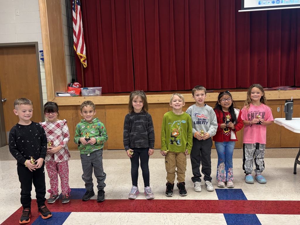 Kindergarten Star Award Winners