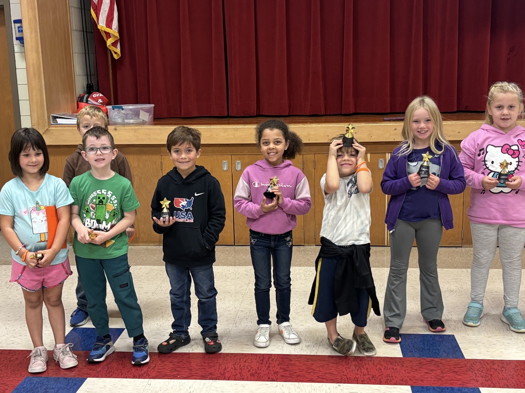 1st Grade Star Award Winners