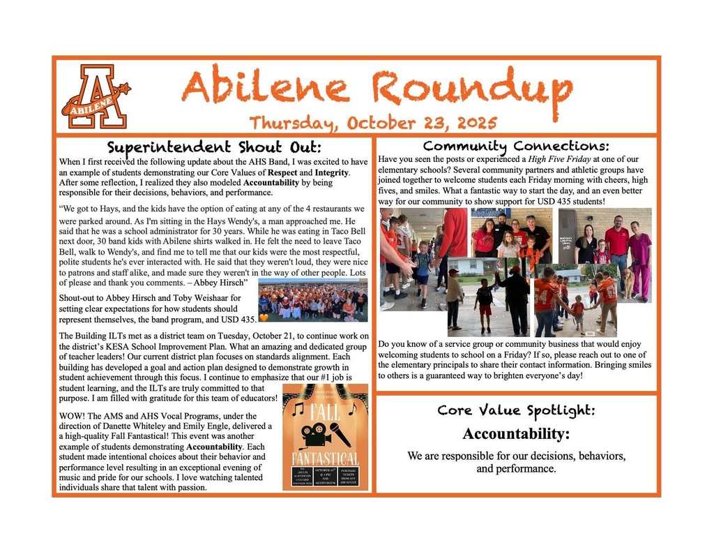 Abilene Roundup October 23
