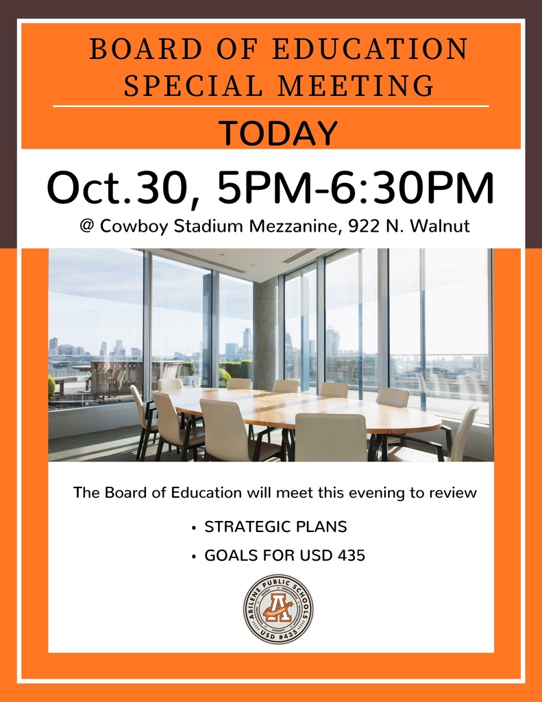 Board Of Education Special Meeting