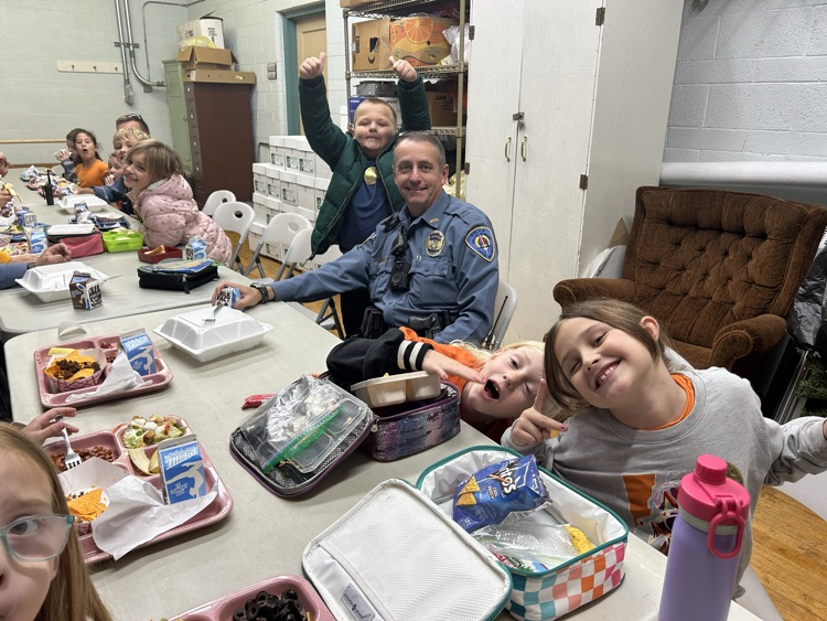 Eating with a Police Officer!