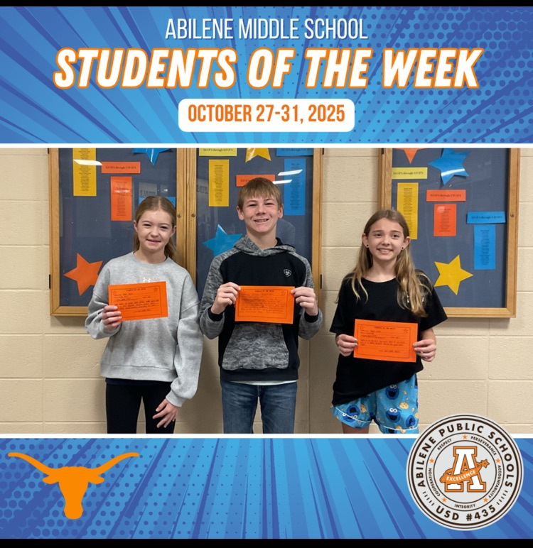 AMS Students of the Week
