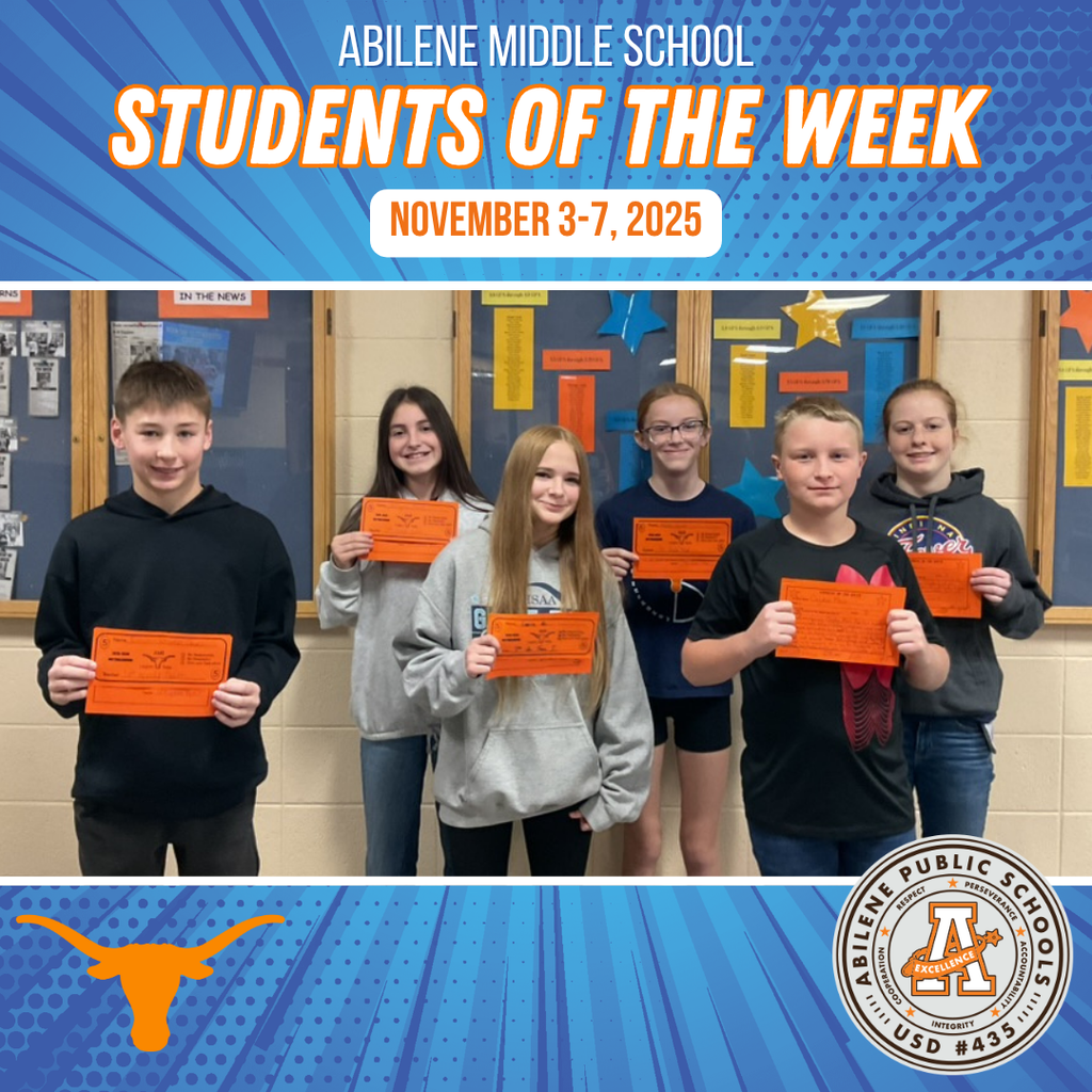 AMS Students of the Week - 11/3-11/7