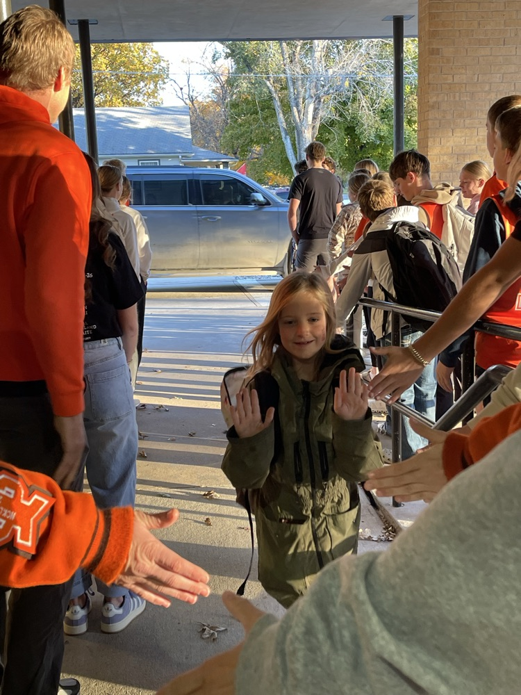 High 5’s this morning 