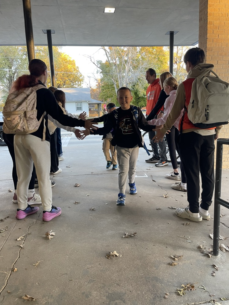 High 5’s this morning