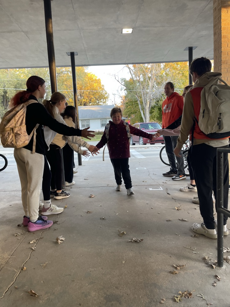 High 5’s this morning