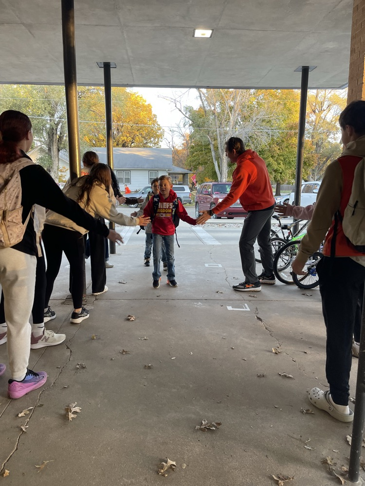 High 5’s this morning