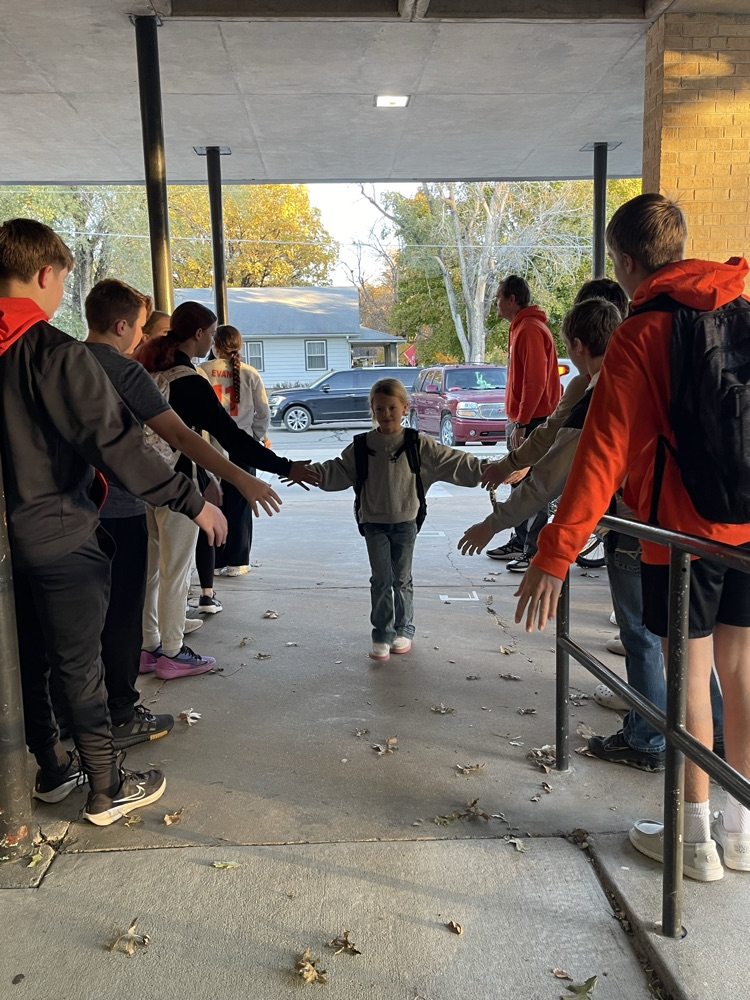 High 5’s this morning