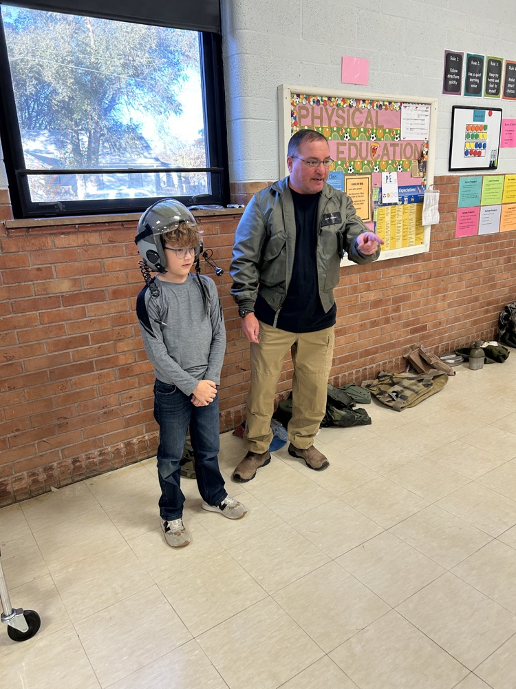 Alex Hunter and student