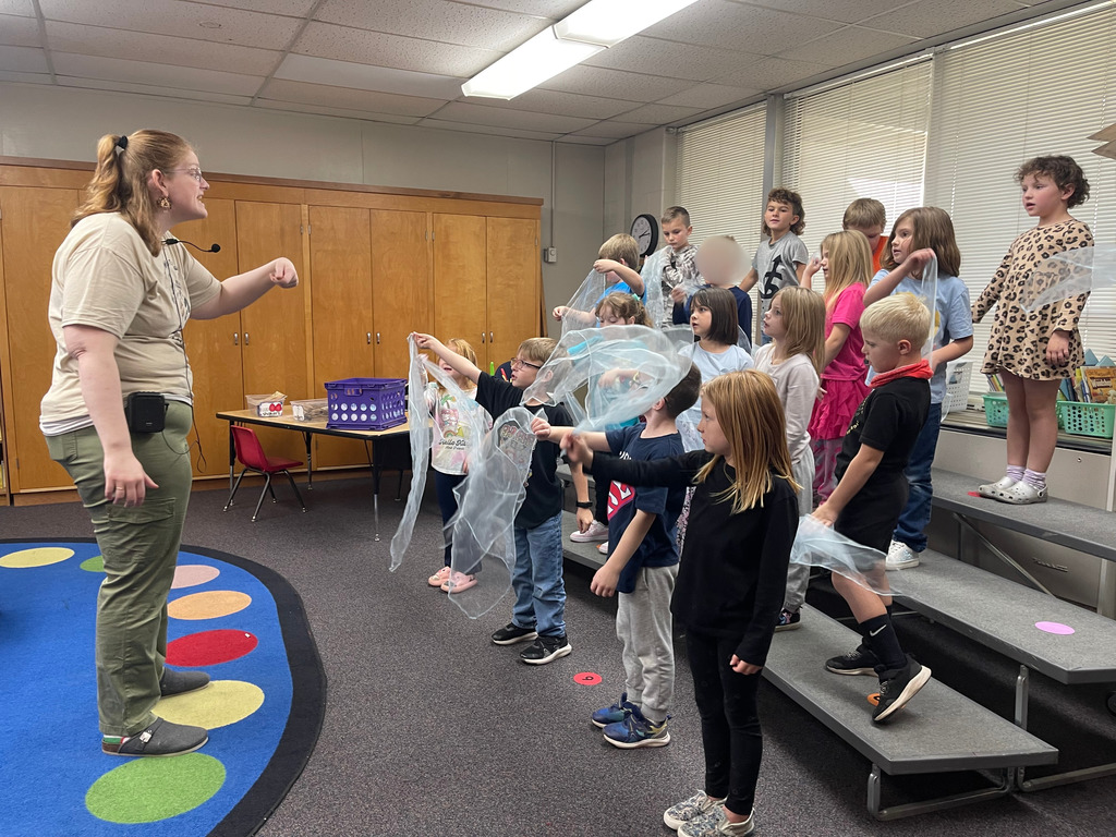 Students practicing singing.