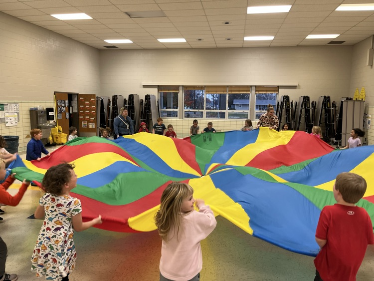 popping popcorn parachute
