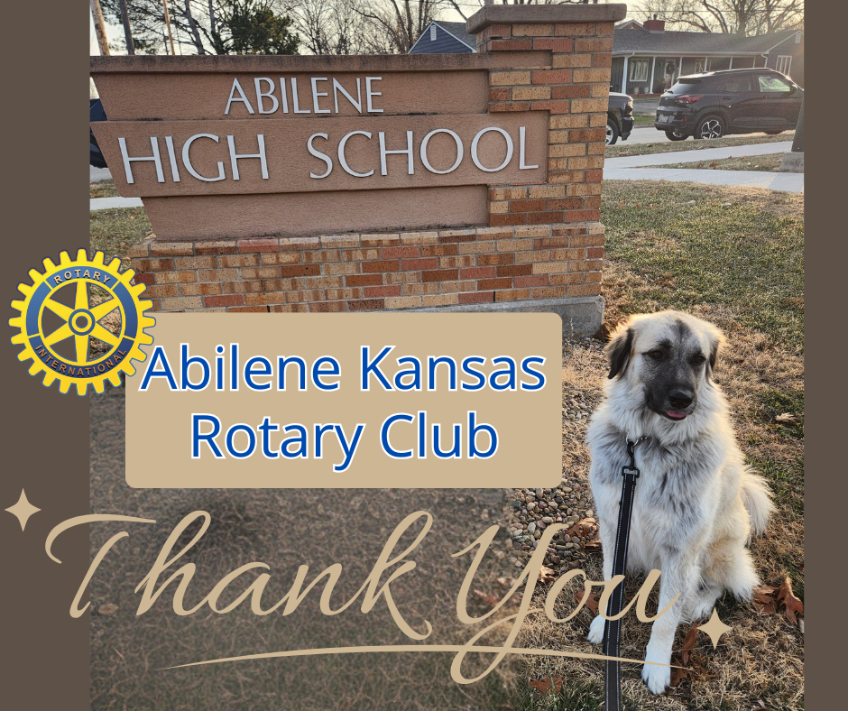 Abilene High School sign with Duchess