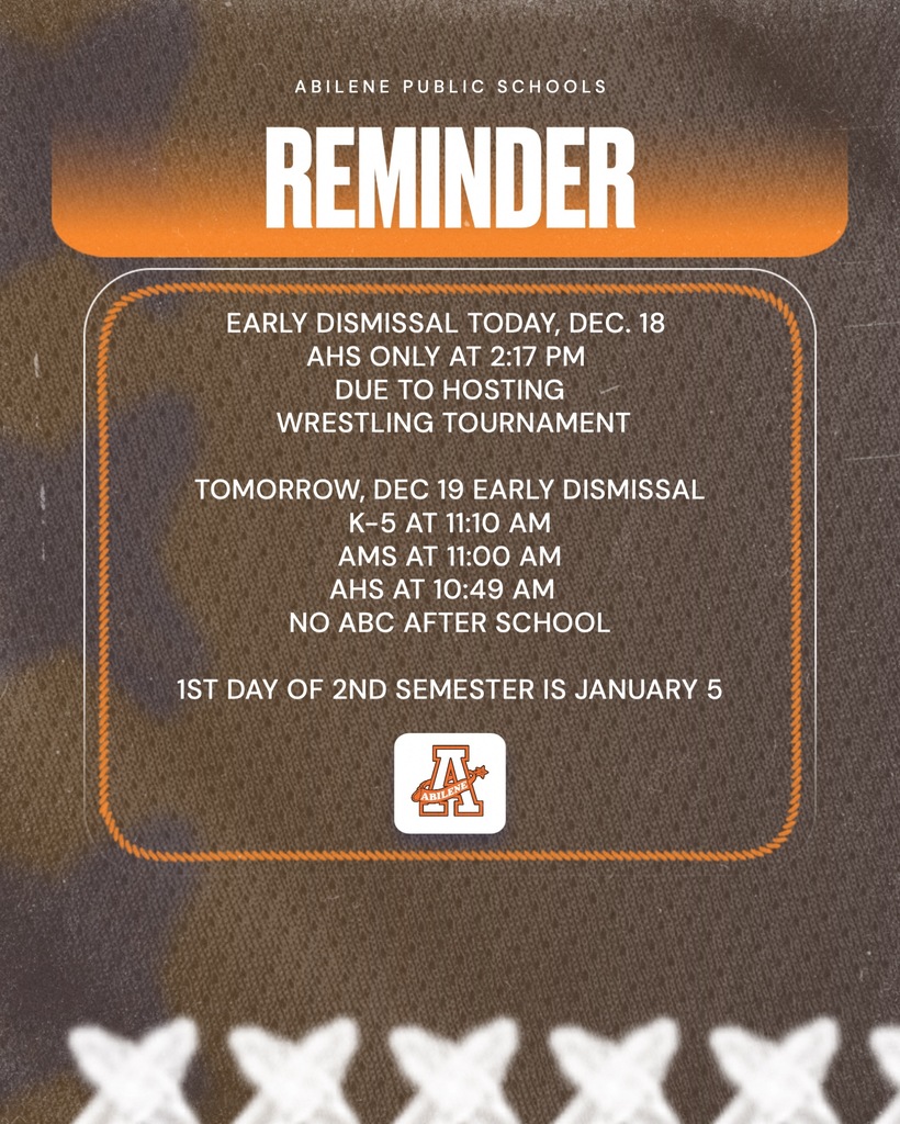 Early Dismissal Information