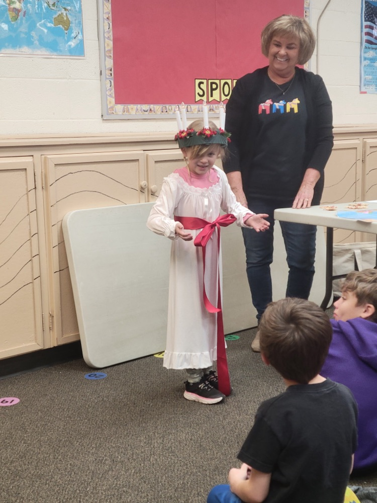 Mrs. Horan and student