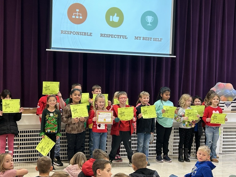 2nd grade Char Ed winners