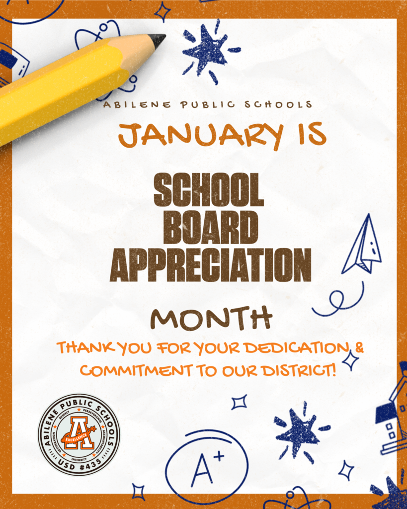 School Board Appreciation in January