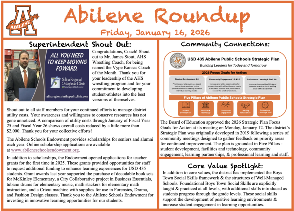 Abilene Roundup 1-1-26