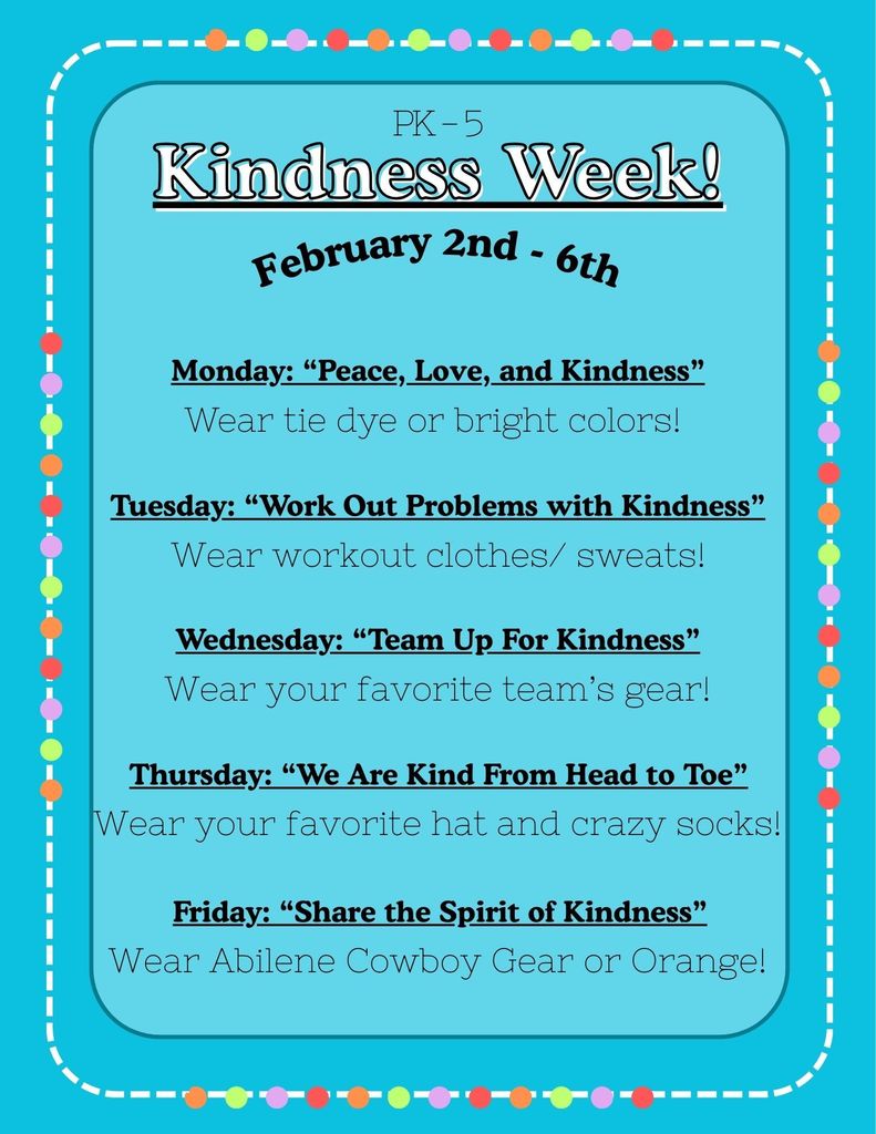 Kindness week