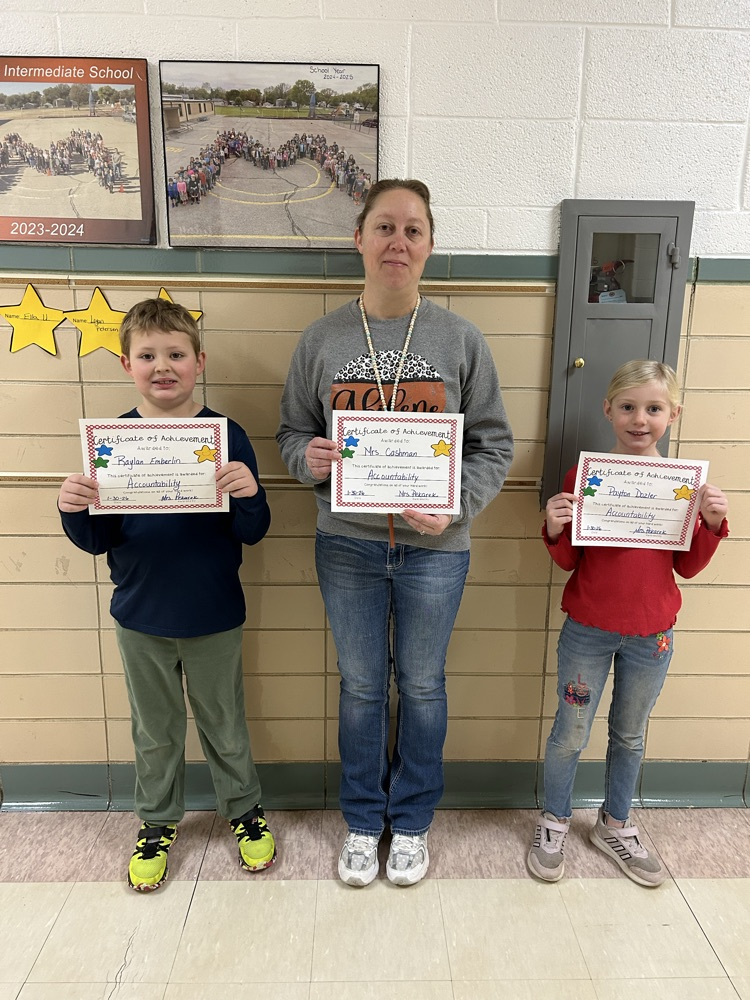 Accountability winners!