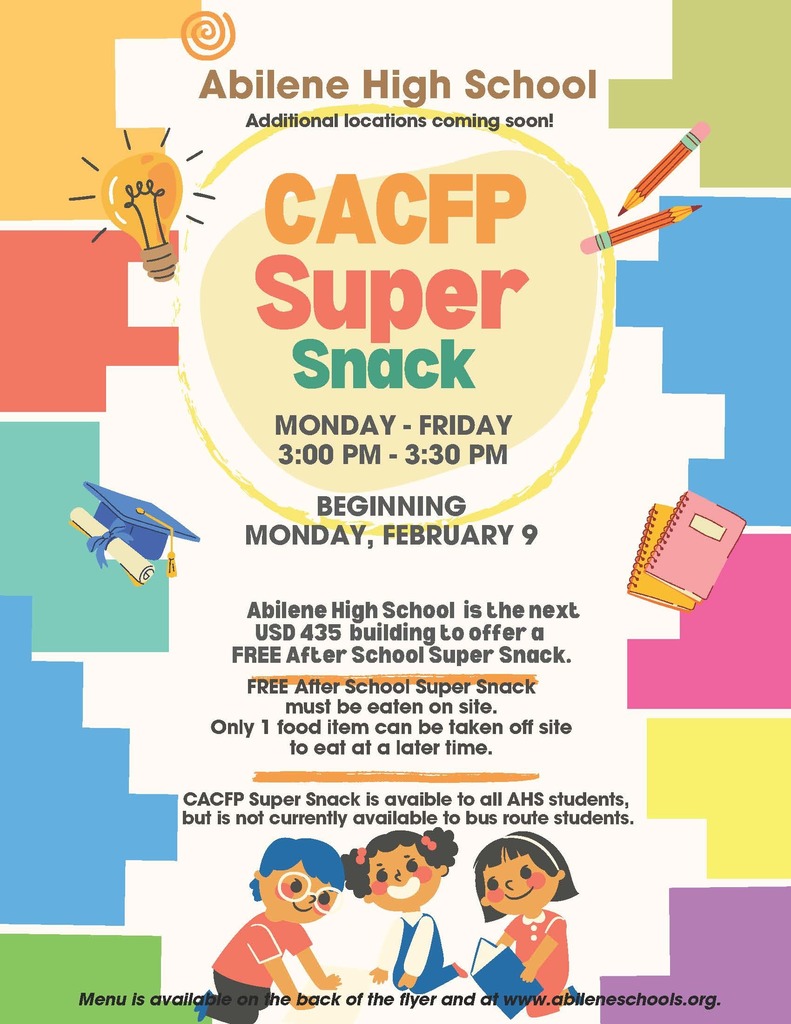 CACFP Super Snack AHS
