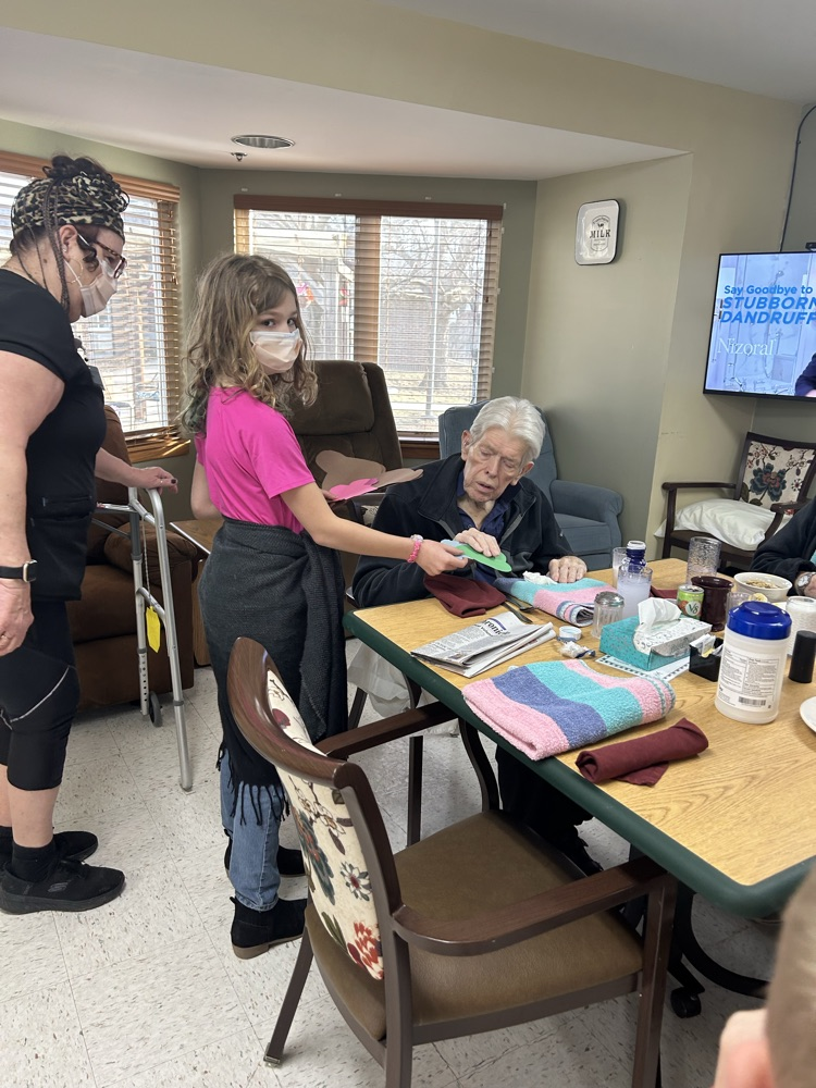 Delivering Valentines