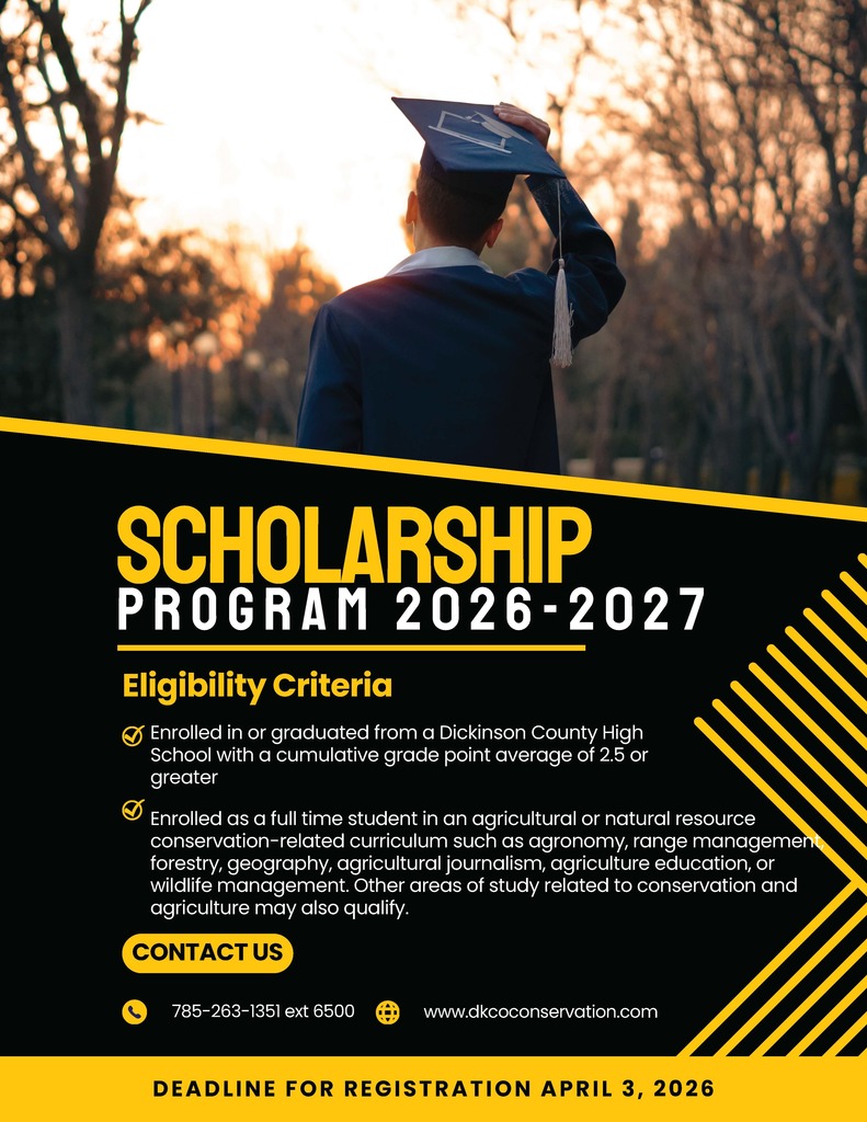 DK Co Conservation Scholarship Poster