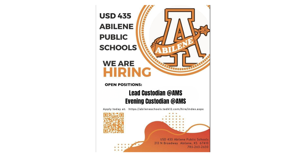 Advertisement for two jobs at AMS