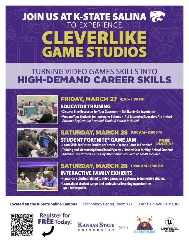 Poster for K-State Salina