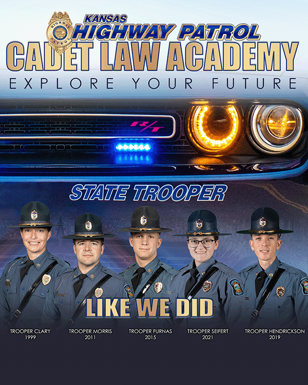 KHP Cadet Law Academy Poster