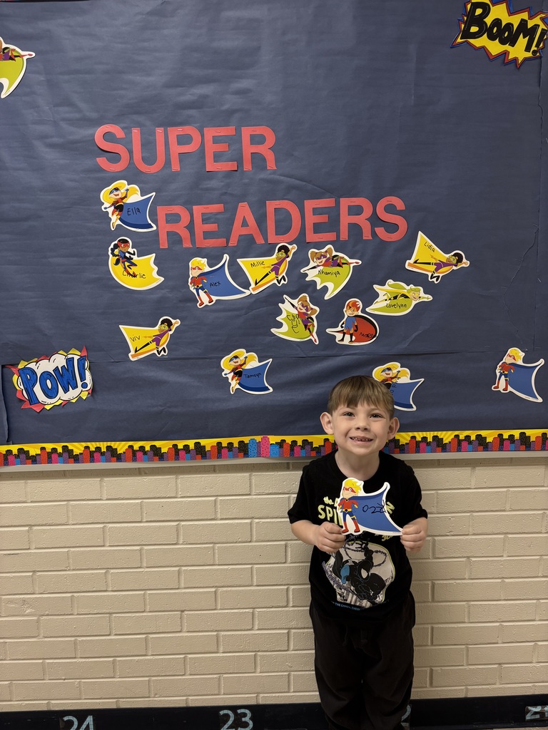 Student who has met reading goals.