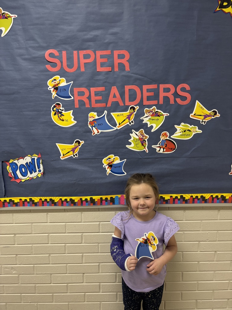 Student who has met reading goals.