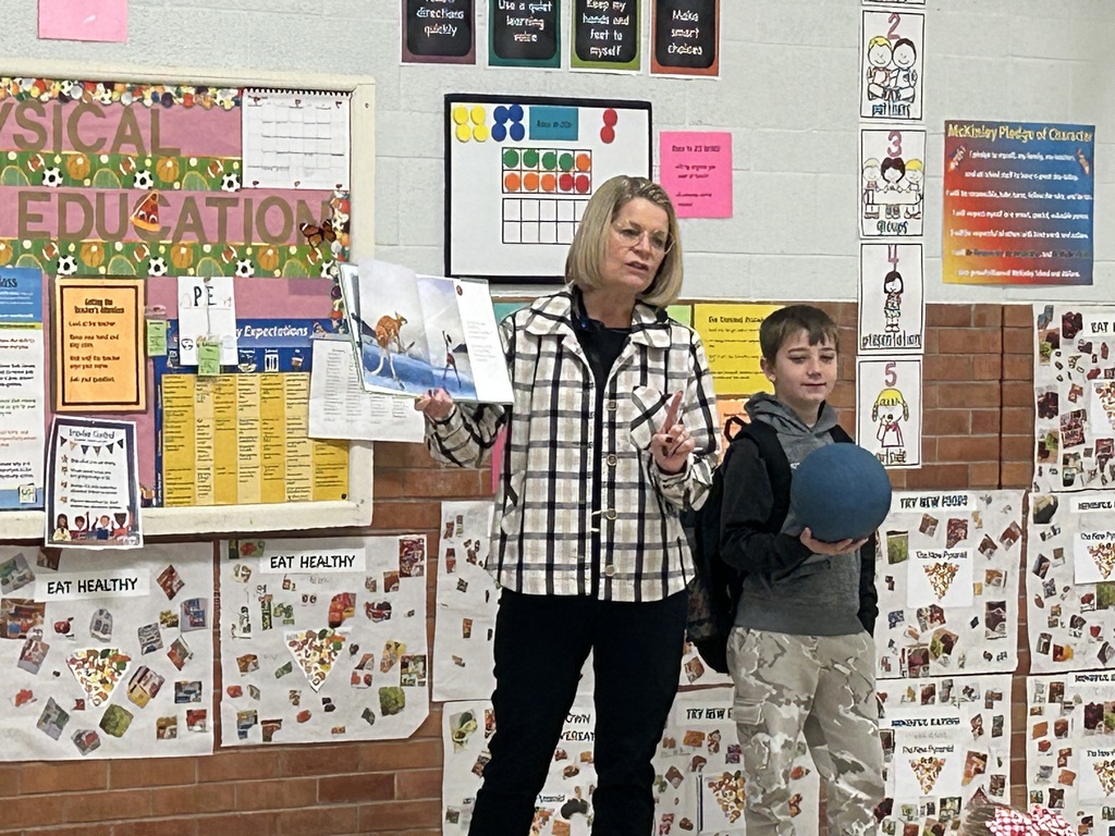 Mrs. Sprinkle on Tuesday!