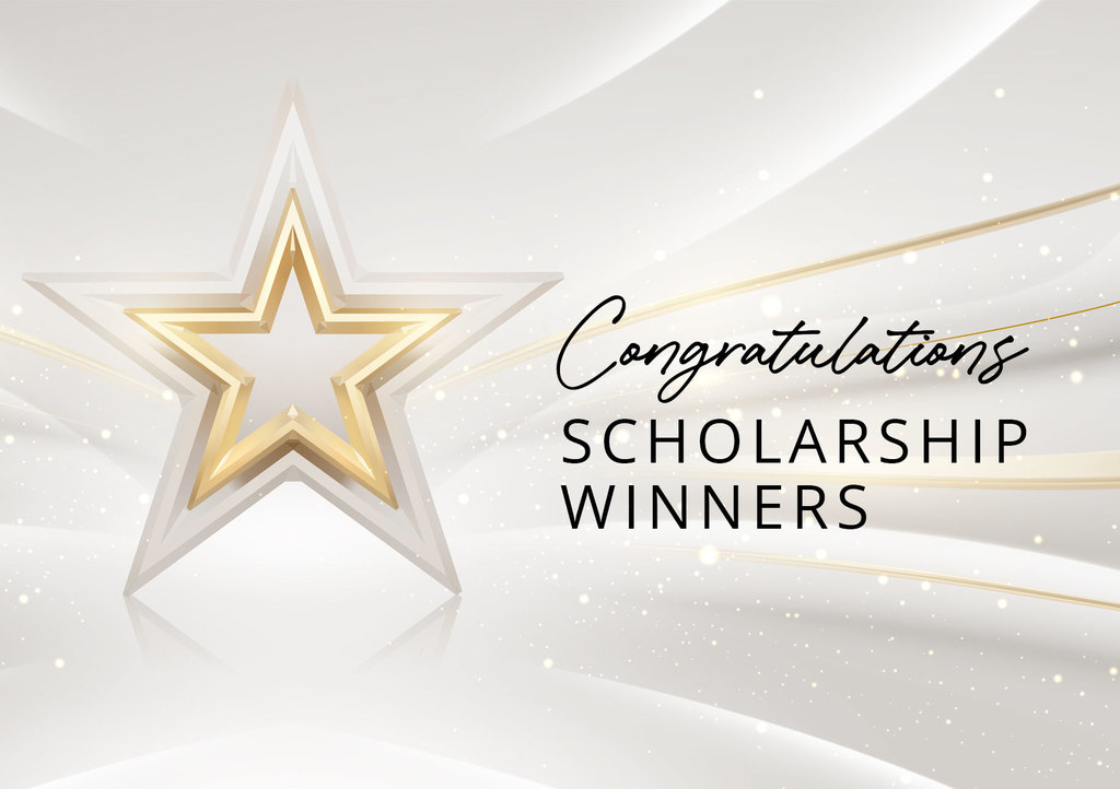 Scholarship winners poster