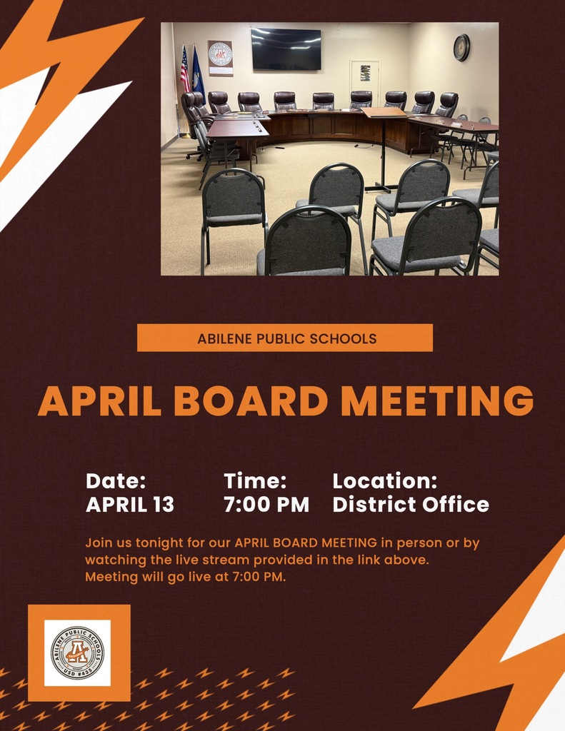 April Board of Education Meeting
