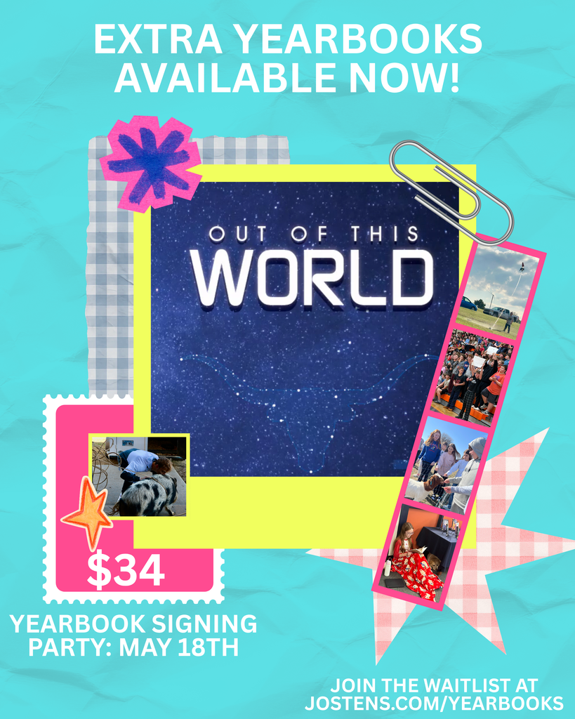 Extra Yearbooks Available Now Flyer